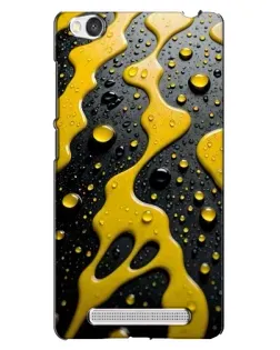 Чехол для Xiaomi Redmi 4A с картинкой «Жидкое желтое золото» Чехол для Xiaomi Redmi 4A с картинкой «Жидкое желтое золото»
