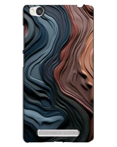 Чехол для Xiaomi Redmi 4A с картинкой «Цветные волны каньона»