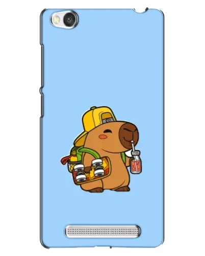 Чехол для Xiaomi Redmi 4A с картинкой «Капибара на скейте»