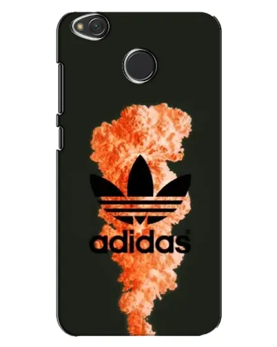 Чохол для Xiaomi Redmi 4X з картинкою «Помаранчевий дим Adidas»