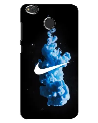 Чехол для Xiaomi Redmi 4X с картинкой «Nike и синий дым» Чехол для Xiaomi Redmi 4X с картинкой «Nike и синий дым»