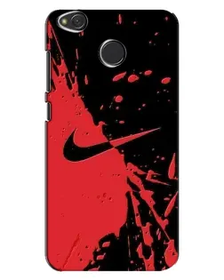 Чохол для Xiaomi Redmi 4X з картинкою «Червоні бризки Nike» Чохол для Xiaomi Redmi 4X з картинкою «Червоні бризки Nike»