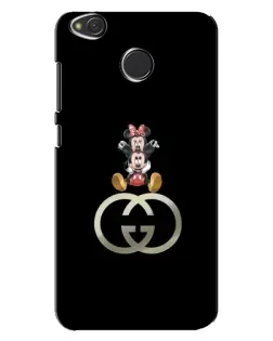 Чехол для Xiaomi Redmi 4X с картинкой «Минни Маус на лого» Чехол для Xiaomi Redmi 4X с картинкой «Минни Маус на лого»