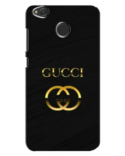 Чехол для Xiaomi Redmi 4X с картинкой «Золотой логотип Gucci» Чехол для Xiaomi Redmi 4X с картинкой «Золотой логотип Gucci»
