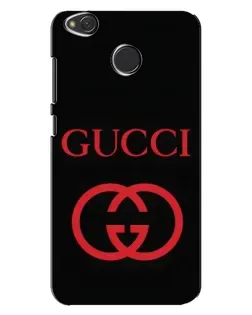Чехол для Xiaomi Redmi 4X с картинкой «Gucci — красный логотип» Чехол для Xiaomi Redmi 4X с картинкой «Gucci — красный логотип»