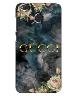 Чехол для Xiaomi Redmi 4X с картинкой «Абстрактные цветы Gucci» Чехол для Xiaomi Redmi 4X с картинкой «Абстрактные цветы Gucci»