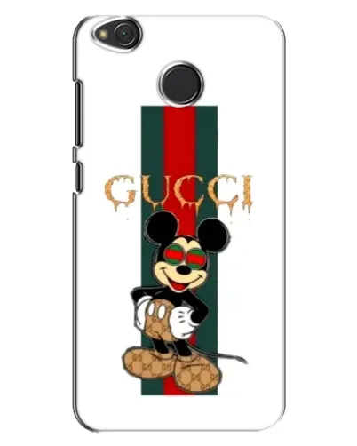 Чехол для Xiaomi Redmi 4X с картинкой «Микки Маус Gucci — полосы» Чехол для Xiaomi Redmi 4X с картинкой «Микки Маус Gucci — полосы»