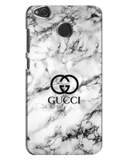 Чехол для Xiaomi Redmi 4X с картинкой «Gucci — мраморный шик» Чехол для Xiaomi Redmi 4X с картинкой «Gucci — мраморный шик»