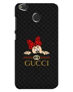 Чехол для Xiaomi Redmi 4X с картинкой «Минни Маус Gucci — черный» Чехол для Xiaomi Redmi 4X с картинкой «Минни Маус Gucci — черный»