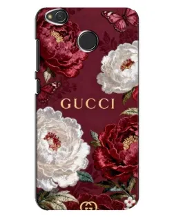 Чехол для Xiaomi Redmi 4X с картинкой «Gucci — бордовые розы» Чехол для Xiaomi Redmi 4X с картинкой «Gucci — бордовые розы»