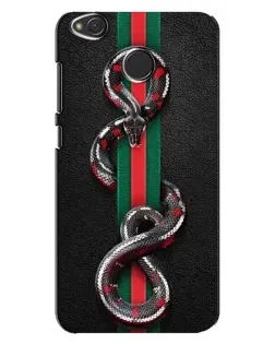 Чехол для Xiaomi Redmi 4X с картинкой «Gucci — змея на полосе» Чехол для Xiaomi Redmi 4X с картинкой «Gucci — змея на полосе»