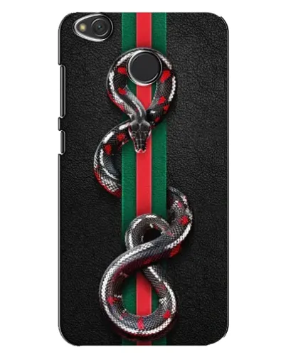 Чехол для Xiaomi Redmi 4X с картинкой «Gucci — змея на полосе» Чехол для Xiaomi Redmi 4X с картинкой «Gucci — змея на полосе»