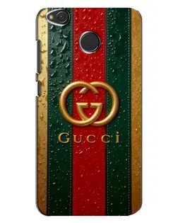 Чехол для Xiaomi Redmi 4X с картинкой «Gucci — фирменная полоса и золото» Чехол для Xiaomi Redmi 4X с картинкой «Gucci — фирменная полоса и золото»