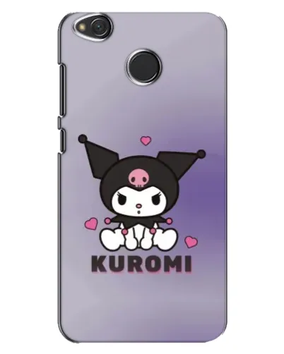 Чехол для Xiaomi Redmi 4X с картинкой «Kuromi — фиолетовый арт»