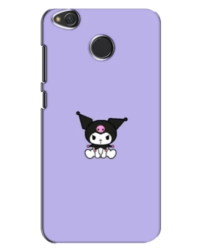 Чехол для Xiaomi Redmi 4X с картинкой «Kuromi — фиолетовый минимализм»