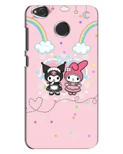 Чехол для Xiaomi Redmi 4X с картинкой «My Melody и Kuromi» Чехол для Xiaomi Redmi 4X с картинкой «My Melody и Kuromi»