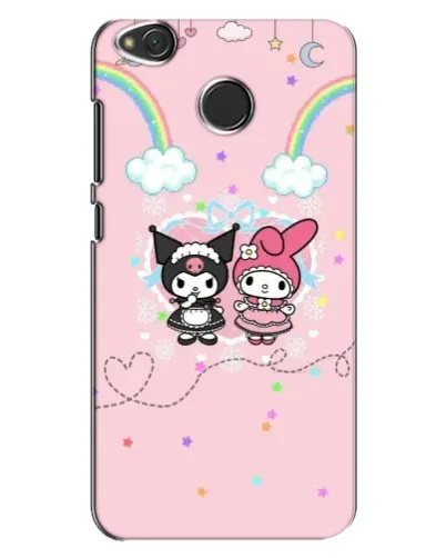 Чехол для Xiaomi Redmi 4X с картинкой «My Melody и Kuromi»