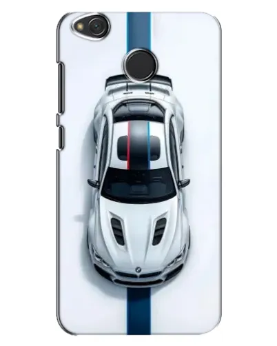 Чехол для Xiaomi Redmi 4X с картинкой «Вид сверху — BMW M»
