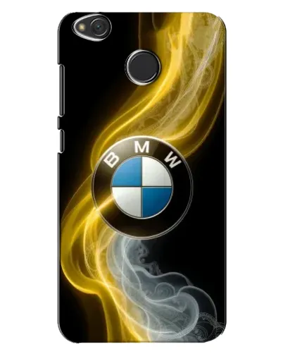 Чехол для Xiaomi Redmi 4X с картинкой «Золотистый дым BMW»