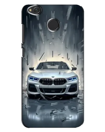 Чехол для Xiaomi Redmi 4X с картинкой «BMW в свете фар»