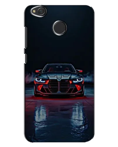 Чехол для Xiaomi Redmi 4X с картинкой «BMW на мокрой дороге»