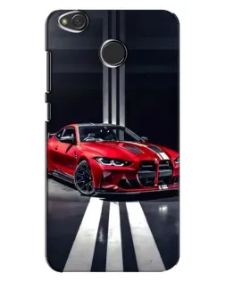 Чехол для Xiaomi Redmi 4X с картинкой «Красная BMW на дороге» Чехол для Xiaomi Redmi 4X с картинкой «Красная BMW на дороге»