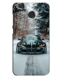 Чехол для Xiaomi Redmi 4X с картинкой «BMW в зимнем лесу» Чехол для Xiaomi Redmi 4X с картинкой «BMW в зимнем лесу»
