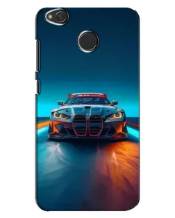 Чехол для Xiaomi Redmi 4X с картинкой «BMW — огни неона» Чехол для Xiaomi Redmi 4X с картинкой «BMW — огни неона»