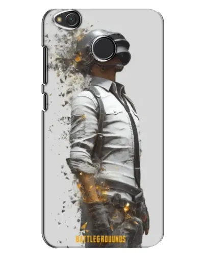 Чехол для Xiaomi Redmi 4X с картинкой «PUBG — боец в пыли»