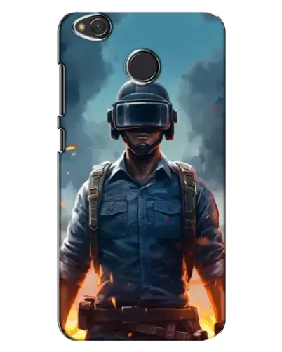 Чехол для Xiaomi Redmi 4X с картинкой «PUBG — реалистичный герой»