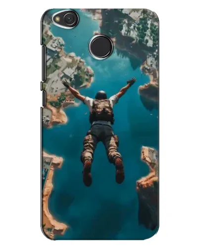 Чехол для Xiaomi Redmi 4X с картинкой «PUBG — свободное падение»