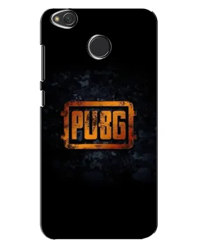 Чехол для Xiaomi Redmi 4X с картинкой «PUBG — золотой логотип»