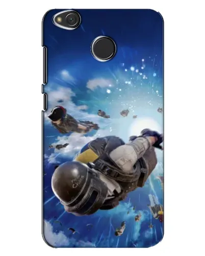 Чехол для Xiaomi Redmi 4X с картинкой «Десант PUBG — прыжок»