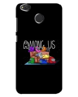 Чехол для Xiaomi Redmi 4X с картинкой «Логотип Among Us» Чехол для Xiaomi Redmi 4X с картинкой «Логотип Among Us»