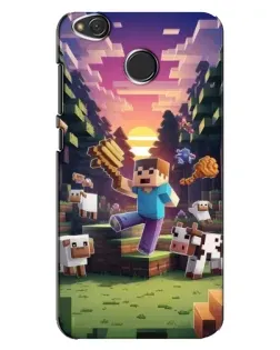 Чехол для Xiaomi Redmi 4X с картинкой «Стив на ферме» Чехол для Xiaomi Redmi 4X с картинкой «Стив на ферме»