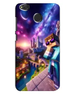 Чехол для Xiaomi Redmi 4X с картинкой «Стив и космос» Чехол для Xiaomi Redmi 4X с картинкой «Стив и космос»