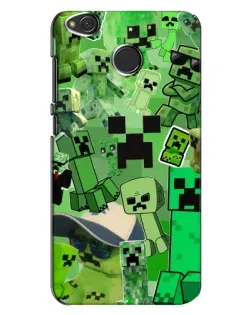 Чехол для Xiaomi Redmi 4X с картинкой «Криперы Minecraft» Чехол для Xiaomi Redmi 4X с картинкой «Криперы Minecraft»