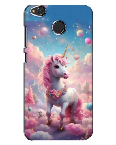 Чохол для Xiaomi Redmi 4X з картинкою «Єдиноріг серед хмар»