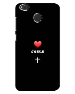 Чехол для Xiaomi Redmi 4X с картинкой «Сердце - Jesus» Чехол для Xiaomi Redmi 4X с картинкой «Сердце - Jesus»