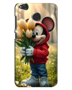 Чохол для Xiaomi Redmi 4X з картинкою «Міккі з тюльпанами» Чохол для Xiaomi Redmi 4X з картинкою «Міккі з тюльпанами»
