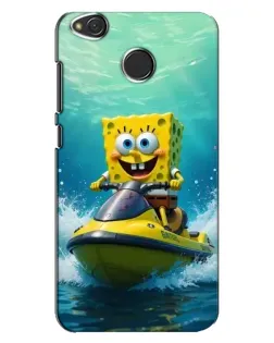 Чехол для Xiaomi Redmi 4X с картинкой «Спанч Боб на гидроцикле» Чехол для Xiaomi Redmi 4X с картинкой «Спанч Боб на гидроцикле»