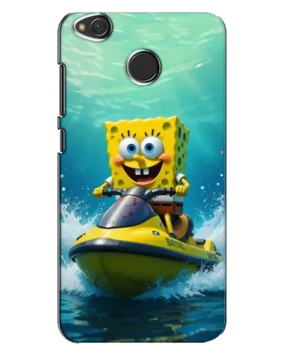 Чехол для Xiaomi Redmi 4X с картинкой «Спанч Боб на гидроцикле» Чехол для Xiaomi Redmi 4X с картинкой «Спанч Боб на гидроцикле»