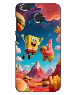 Чехол для Xiaomi Redmi 4X с картинкой «Космический фастфуд» Чехол для Xiaomi Redmi 4X с картинкой «Космический фастфуд»