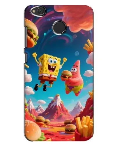 Чехол для Xiaomi Redmi 4X с картинкой «Космический фастфуд» Чехол для Xiaomi Redmi 4X с картинкой «Космический фастфуд»