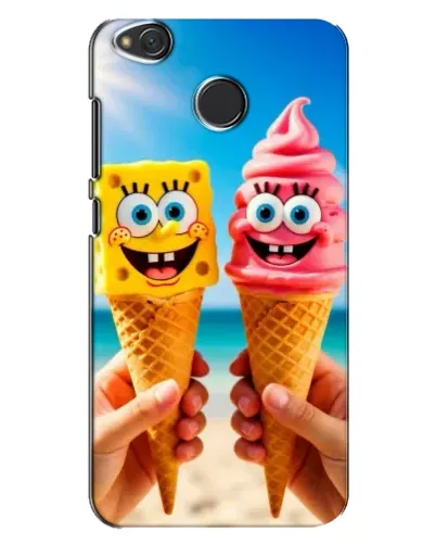 Чехол для Xiaomi Redmi 4X с картинкой «Спанч Боб мороженое» Чехол для Xiaomi Redmi 4X с картинкой «Спанч Боб мороженое»