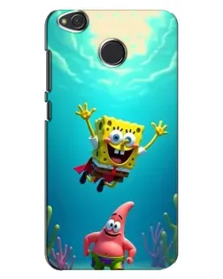 Чехол для Xiaomi Redmi 4X с картинкой «Спанч Боб под водой» Чехол для Xiaomi Redmi 4X с картинкой «Спанч Боб под водой»