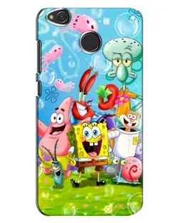 Чехол для Xiaomi Redmi 4X с картинкой «Губка Боб и друзья» Чехол для Xiaomi Redmi 4X с картинкой «Губка Боб и друзья»