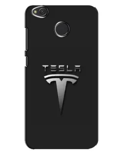 Чехол для Xiaomi Redmi 4X с картинкой «Стальной логотип Tesla» Чехол для Xiaomi Redmi 4X с картинкой «Стальной логотип Tesla»
