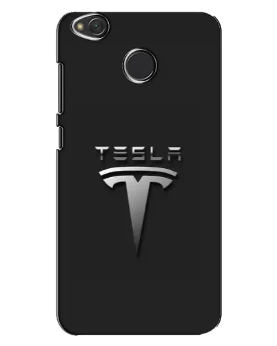 Чехол для Xiaomi Redmi 4X с картинкой «Стальной логотип Tesla» Чехол для Xiaomi Redmi 4X с картинкой «Стальной логотип Tesla»
