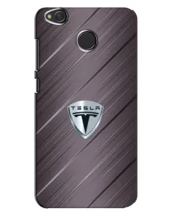 Чехол для Xiaomi Redmi 4X с картинкой «Металлическая текстура Tesla» Чехол для Xiaomi Redmi 4X с картинкой «Металлическая текстура Tesla»